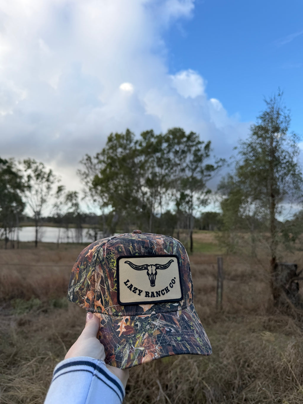 Lazy Ranch Cap - CAMOUFLAGE