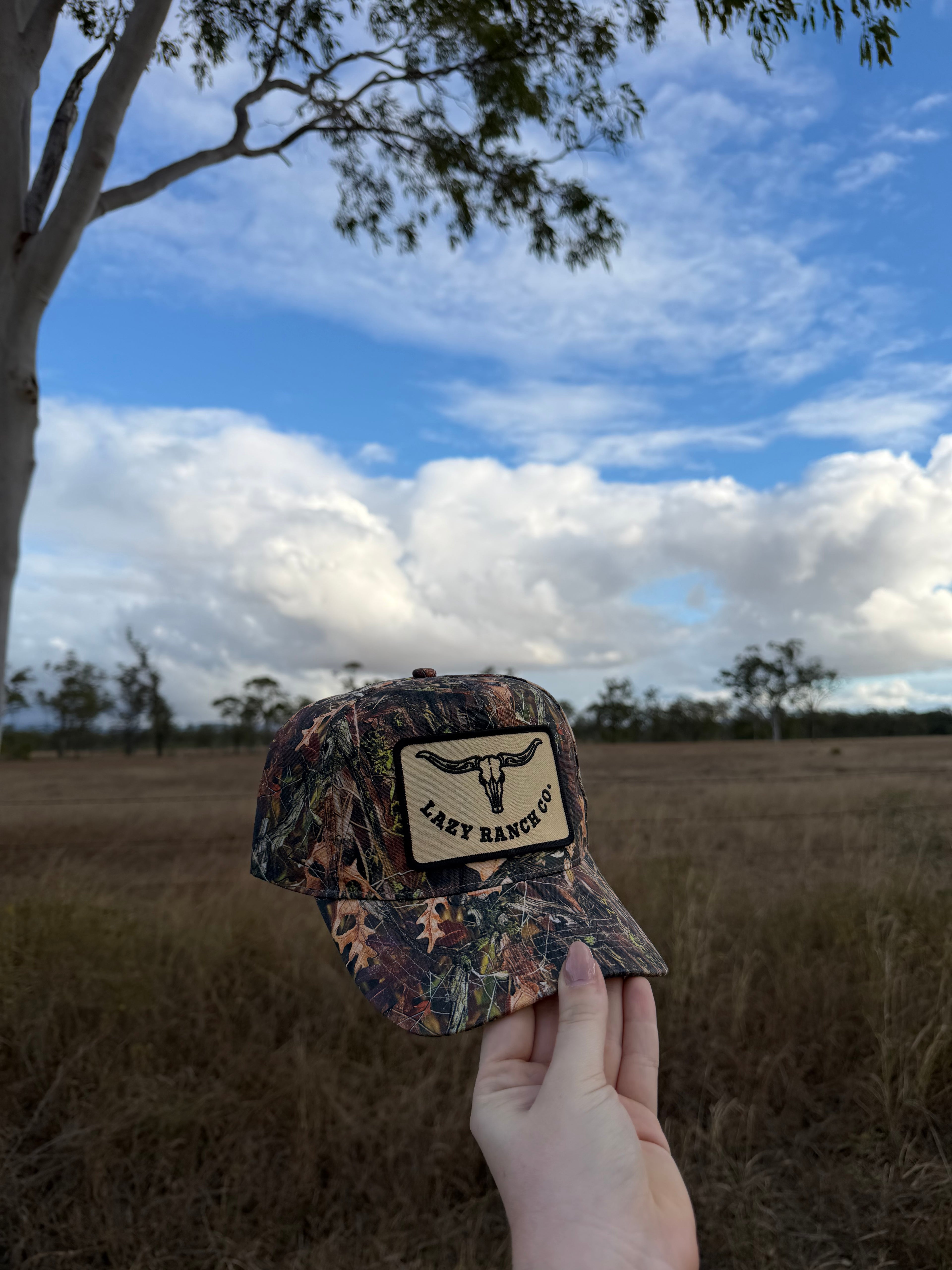 Lazy Ranch Cap - CAMOUFLAGE