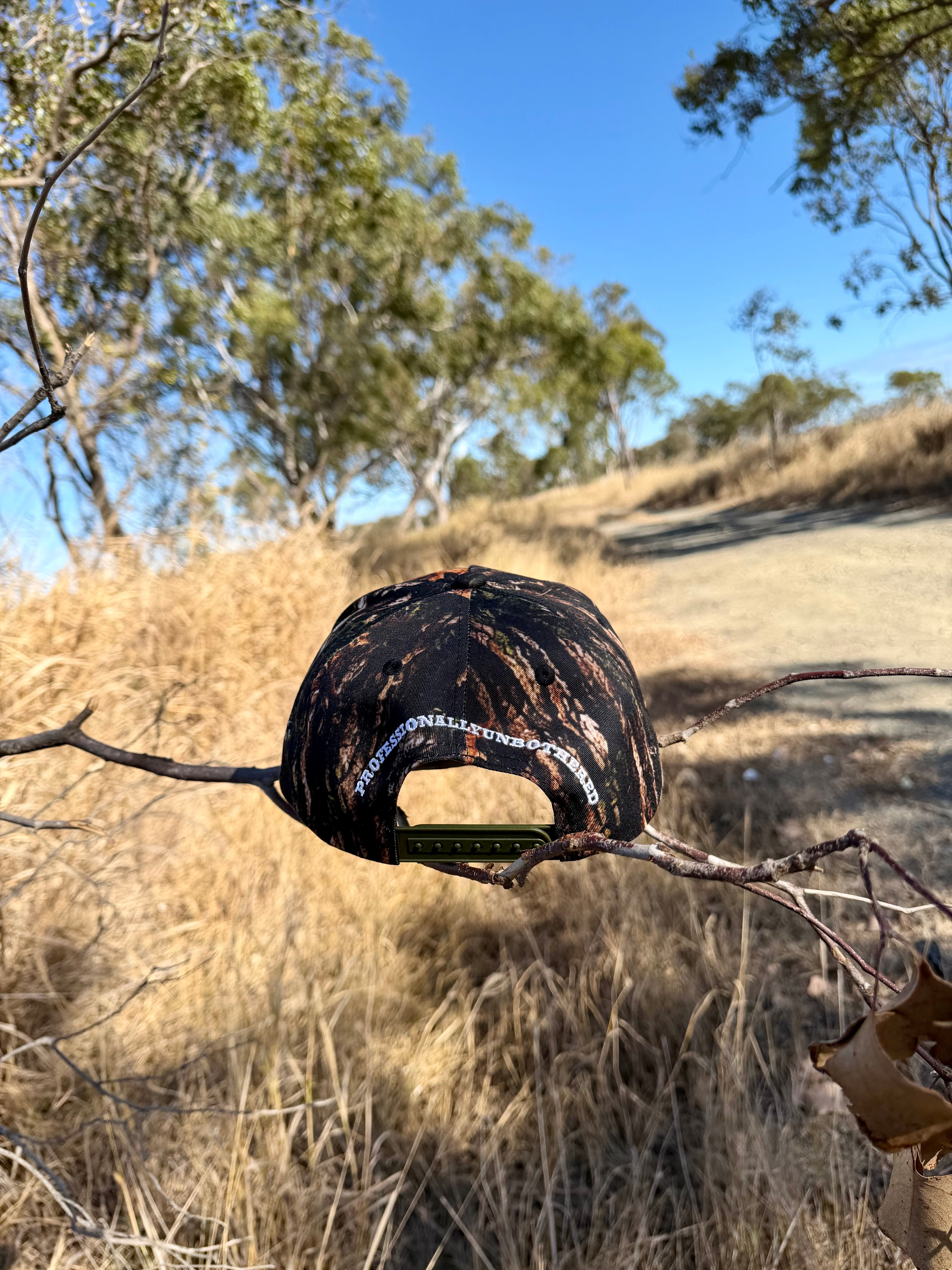 Embroidered Lazy Ranch Cap - CAMOUFLAGE