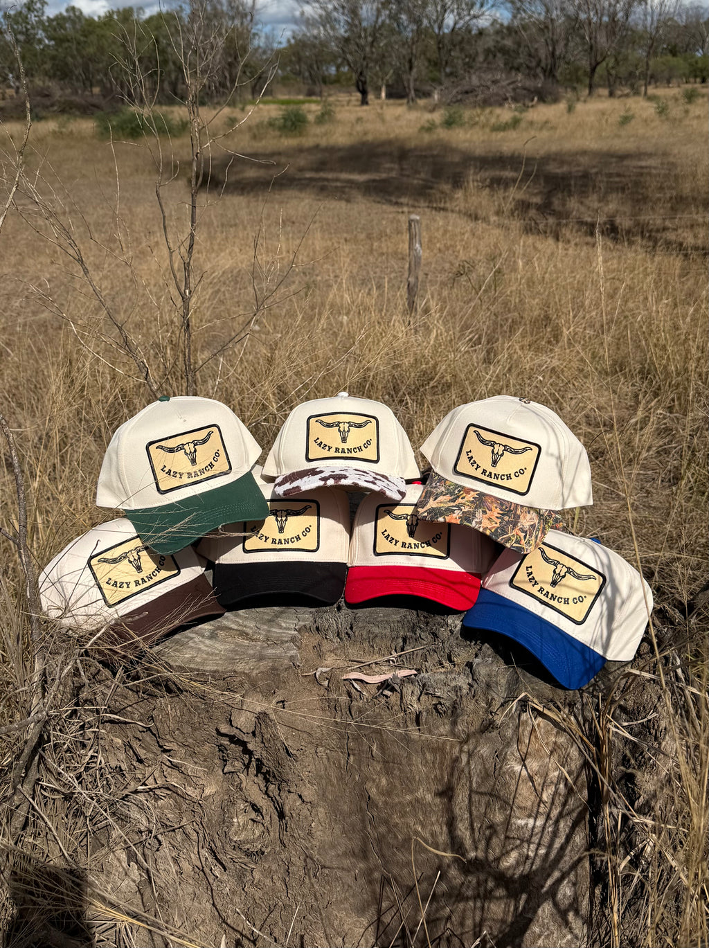 Lazy Ranch Two-Tone Cap