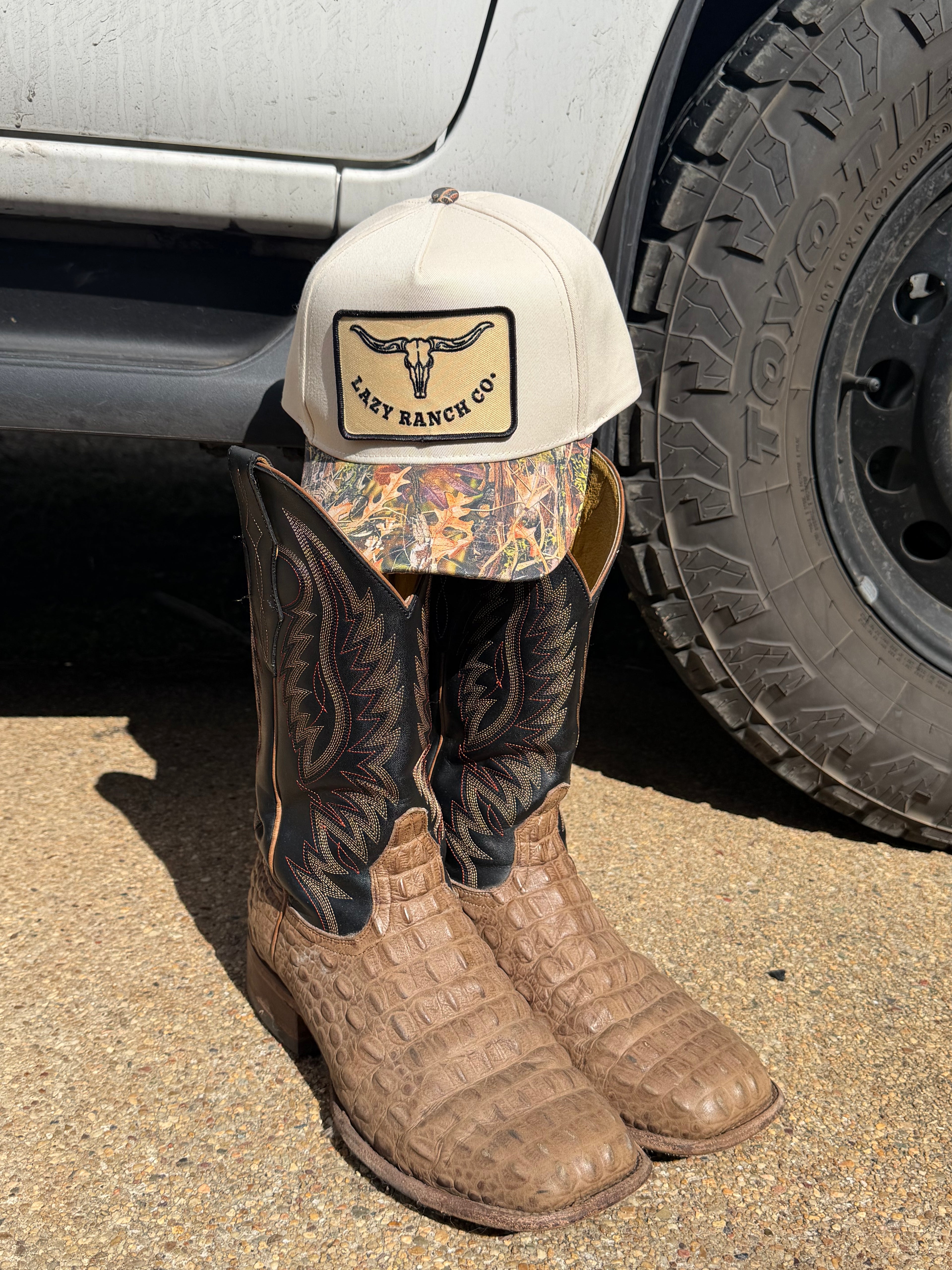 Lazy Ranch Two-Tone Cap